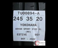 4 PNEUMATICI 245/35 285/35 R20 YOKOHAMA ESTIVE - 15