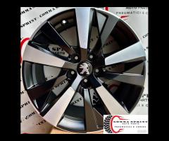 4 CERCHI IN LEGA ORIGINALI RAGGIO 17 PEUGEOT 3008