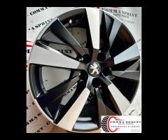 4 CERCHI IN LEGA ORIGINALI RAGGIO 17 PEUGEOT 3008