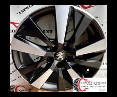 4 CERCHI IN LEGA ORIGINALI RAGGIO 17 PEUGEOT 3008