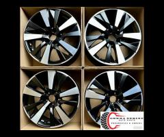 4 CERCHI IN LEGA ORIGINALI RAGGIO 17 PEUGEOT 3008