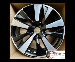 4 CERCHI IN LEGA ORIGINALI RAGGIO 17 PEUGEOT 3008