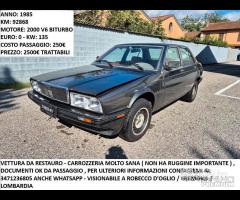 Maserati Biturbo 1985 4 Porte Da Restauro