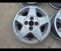 Cerchi In Lega Da 14" Per Volvo 480 - 340 - 460