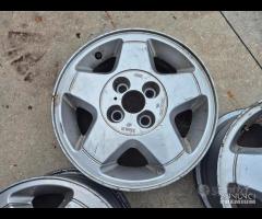 Cerchi In Lega Da 14" Per Volvo 480 - 340 - 460