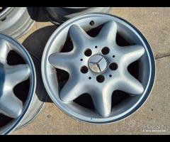 Cerchi In Lega Da 15" Per Mercedes Classe C W203