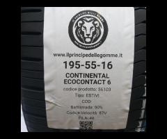 2 GOMME 195 55 16 CONTINENTAL A56103