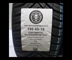 2 GOMME 195 55 16 CONTINENTAL A56107