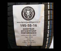 2 GOMME 195 55 16 GOODYEAR A56081