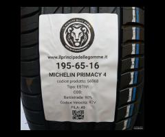 2 GOMME 195 65 16 MICHELIN A56068
