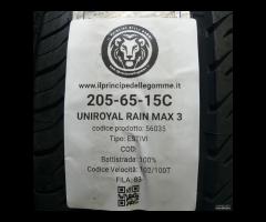 2 GOMME 205 65 15C UNIROYAL A56035