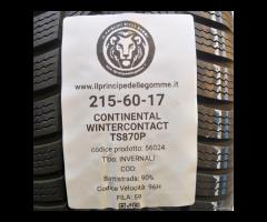 2 GOMME 215 60 17 CONTINENTAL A56024