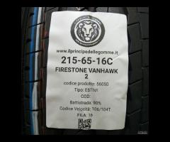 2 GOMME 215 65 16C FIRESTONE A56050
