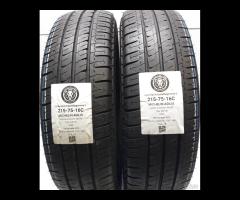 2 GOMME 215 75 16C MICHELIN A56628