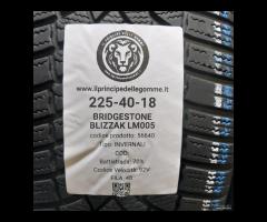 2 GOMME 225 40 18 BRIDGESTONE A56640