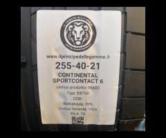 2 GOMME 255 40 21 CONTINENTAL A56683