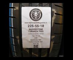 4 GOMME 225 55 18 BRIDGESTONE A56052