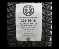 4 GOMME 225 55 18 NANKANG A56647