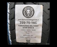 4 GOMME 225 75 16C YOKOHAMA A56044