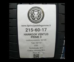 2 GOMME 215 60 17 HANKOOK A56749