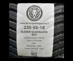 2 GOMME 235 55 18 KLEBER A56752