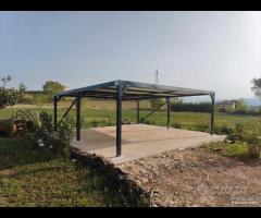 rete e pali,box cani,box auto, tettoia - 6