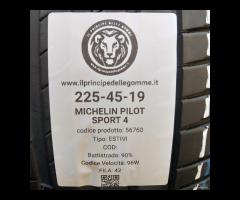 2 GOMME 225 45 19 MICHELIN A56760