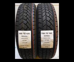 2 GOMME 195 75 16C SUPERIA BR1055