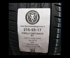 4 GOMME 215 55 17 PIRELLI A56603