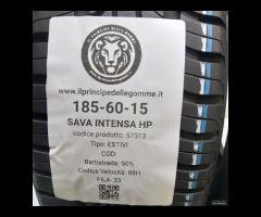 2 GOMME 185 60 15 SAVA A57313