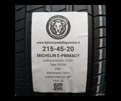 2 GOMME 215 45 20 MICHELIN A57321