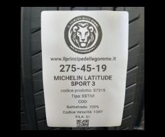 2 GOMME 275 45 19 MICHELIN A57319