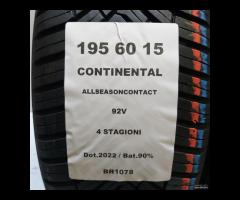 2 GOMME 195 60 15 CONTINENTAL BR1078
