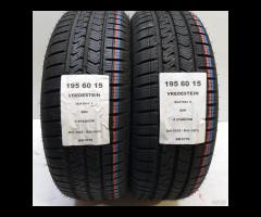 2 GOMME 195 60 15 VREDESTEIN BR1079