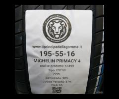 4 GOMME 195 55 16 MICHELIN A57499