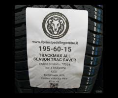 4 GOMME 195 60 15 TRACKMAX A57328
