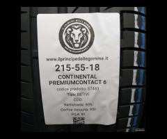4 GOMME 215 55 18 CONTINENTAL A57483