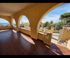 Triscina villa con ampia veranda vista mare - 23