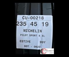 2 PNEUMATICI 235/45 R19 MICHELIN INVERNALI 70%