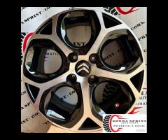 4 CERCHI IN LEGA ORIGINALI R16 CITROEN C3 DS3