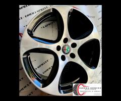 4 CERCHI IN LEGA ORIGINALI R18 ALFA ROMEO STELVIO