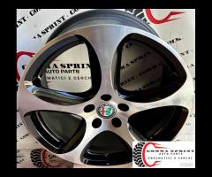 4 CERCHI IN LEGA ORIGINALI R18 ALFA ROMEO STELVIO
