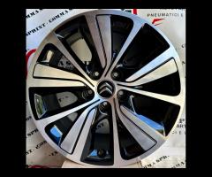 4 CERCHI IN LEGA ORIGINALI RAGGIO 17 CITROEN C4