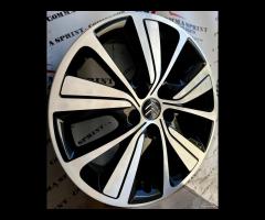 4 CERCHI IN LEGA ORIGINALI RAGGIO 17 CITROEN C4