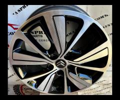 4 CERCHI IN LEGA ORIGINALI RAGGIO 17 CITROEN C4