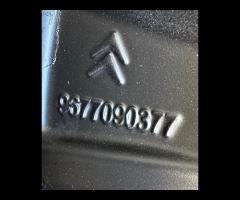 4 CERCHI IN LEGA ORIGINALI RAGGIO 17 CITROEN C4