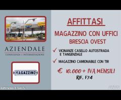 MAGAZZINO COMODO CASELLO AUTOSTRADA BRESCIA OVEST