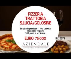 STORICA PIZZERIA TRATTORIA SU  STRADA PRINCIPALE