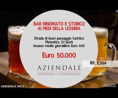 BAR RINOMATO E STORICO AI PIEDI DELLA LESSINIA
