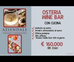 AZIENDALE - OSTERIA WINEBAR CICCHETTERIA